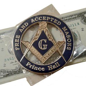 Free and Accepted Masons - Prince Hall Car Emblem